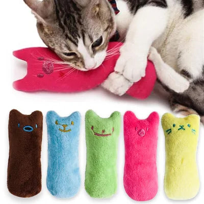 KittyCrunch Catnip Plush Chew Toy