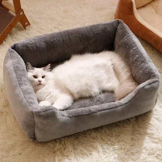 SnuggleNest Soft Pet Bed for Cats & Dogs