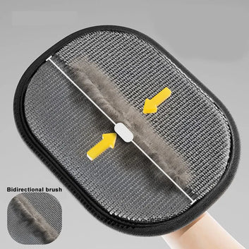 Reusable Cat Grooming Gloves – Hair Removal Mitts
