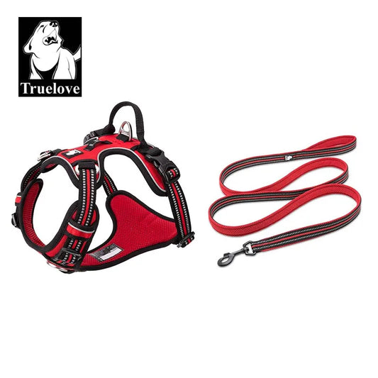 TrueLove™ No-Pull Reflective Pet Harness & Leash Set