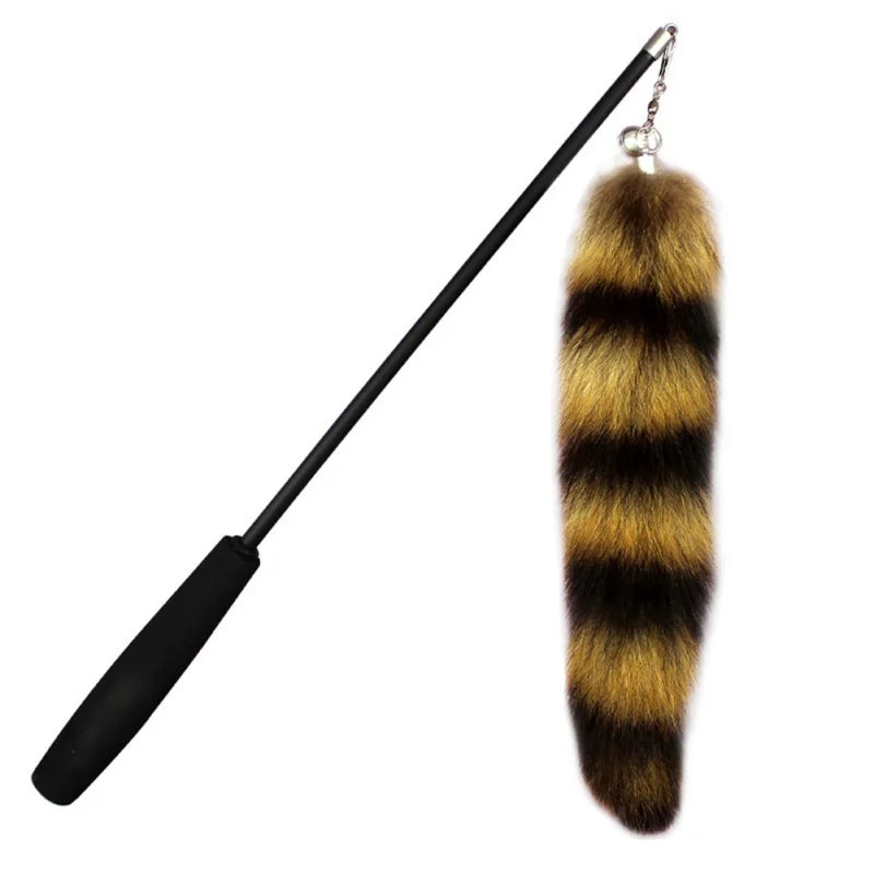 FuzzyFox Feather Stick Cat Toy
