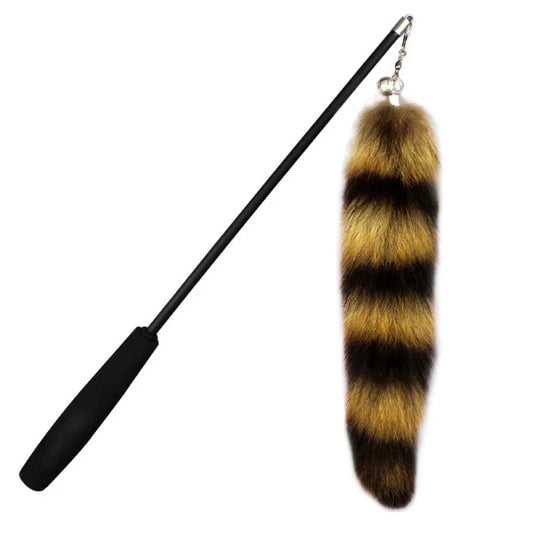 FuzzyFox Feather Stick Cat Toy