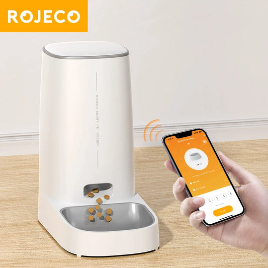 Smart WiFi Pet Feeder – Automatic Food Dispenser