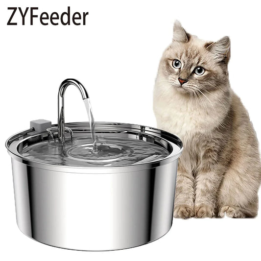 SmartFlow Stainless Steel Pet Water Fountain