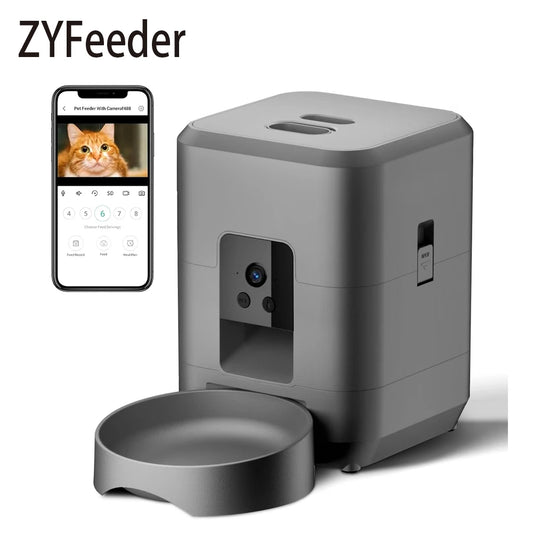 SmartView 2L Automatic Pet Feeder with Wi-Fi & Camera